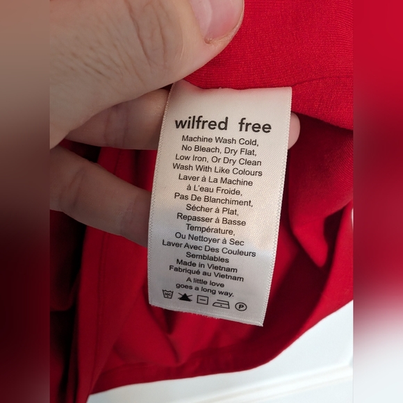 Wilfred Free Tiny Dress White🤍 Size M - Picture 7 of 13